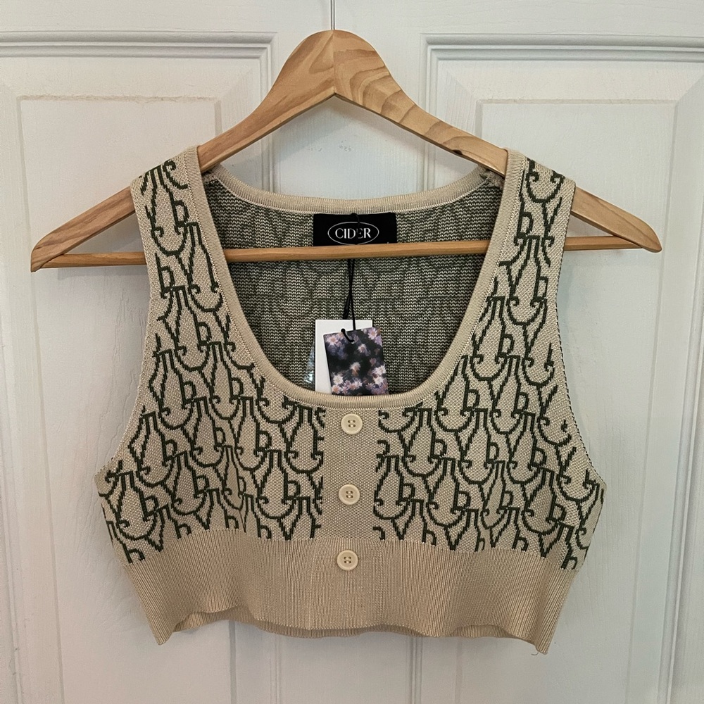 Cider Knit Crop Top